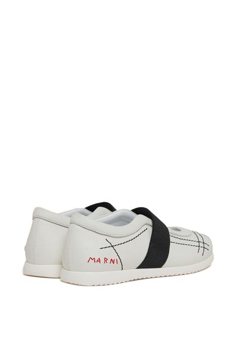 Sneakers con cuciture a contrasto MARNI KIDS | 823291